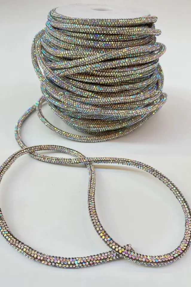 Full Taşlı Şerit Aplik 1 METRE Tam Tur