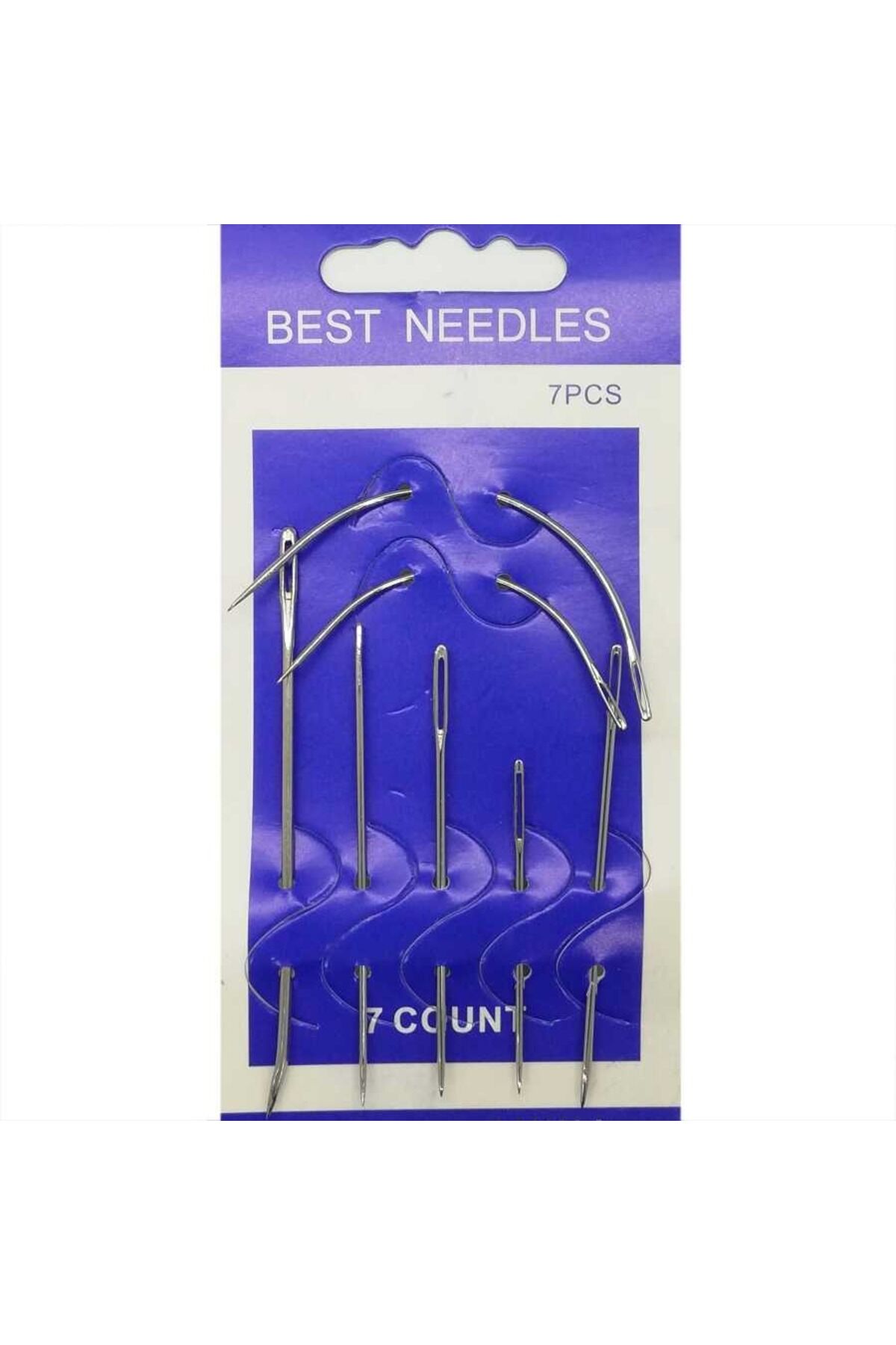 Döşeme İğnesi, Kavisli İğne, Halı İğnesi, Çuval İğnesi, Oval İğne 7 Adet Amigurumi İğne Seti