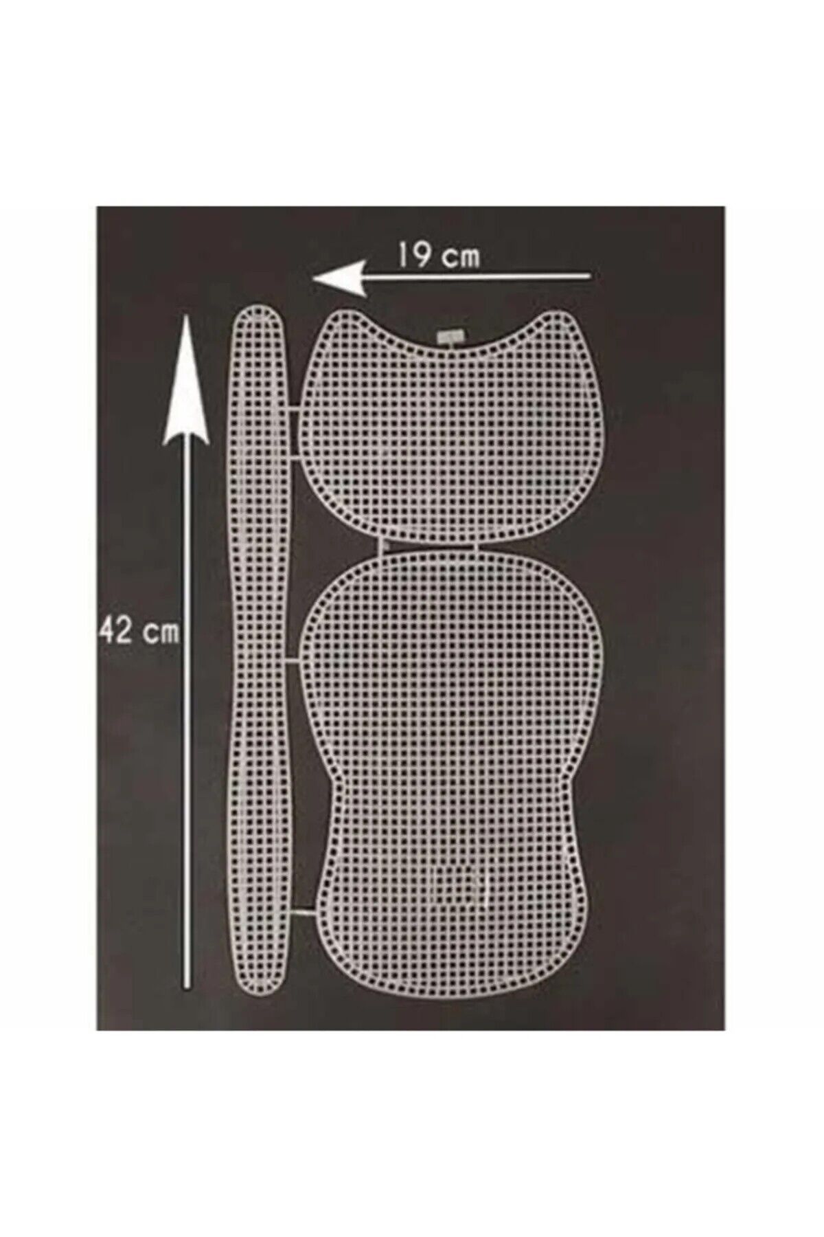 Kanvas Çanta Seti Kedi Model Beyaz