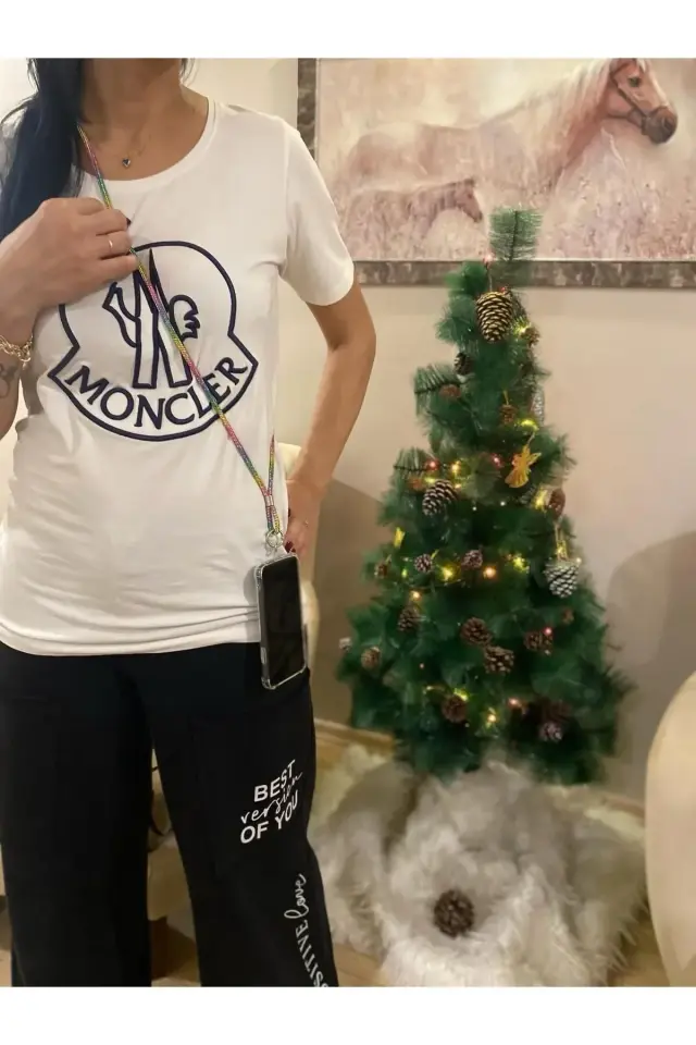 BEİLYS Swarovski Taşlı Renkli(Gökkuşağı)Telefon Çapraz Boyun Askısı 130 cm.+1 aparat hediyeli