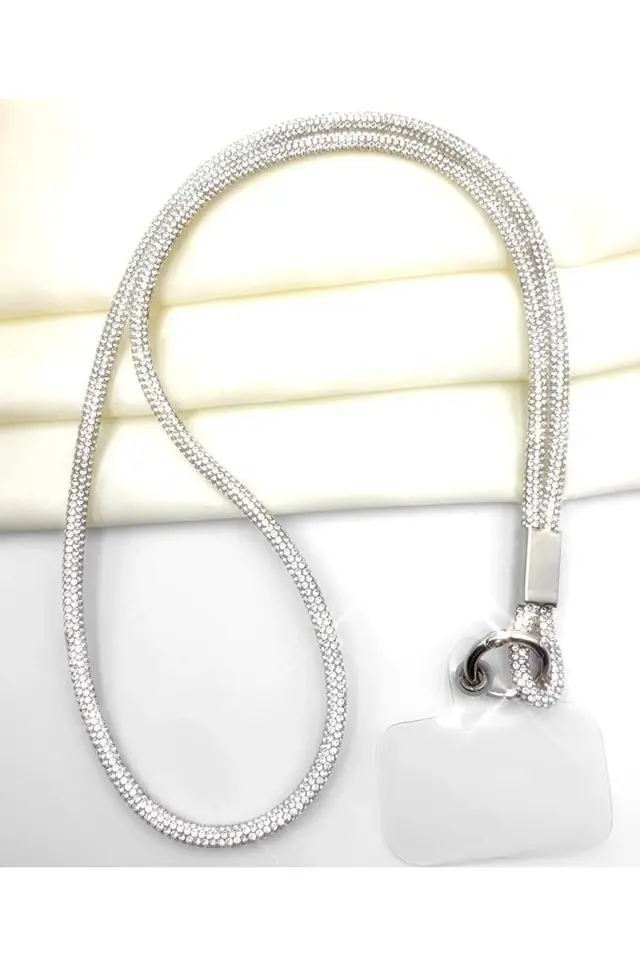 Ipli Taşlı Ip Telefon Boyun Askısı Dop12567986igo