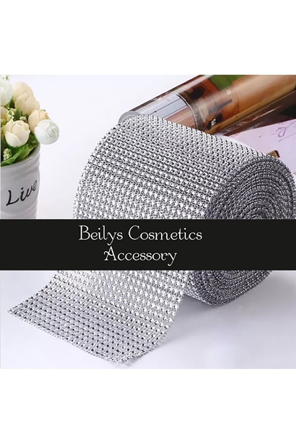 24 Sıra Plastik Içi Boş Taş Görünümlü Gofret Şerit Aplik (1 METRE)