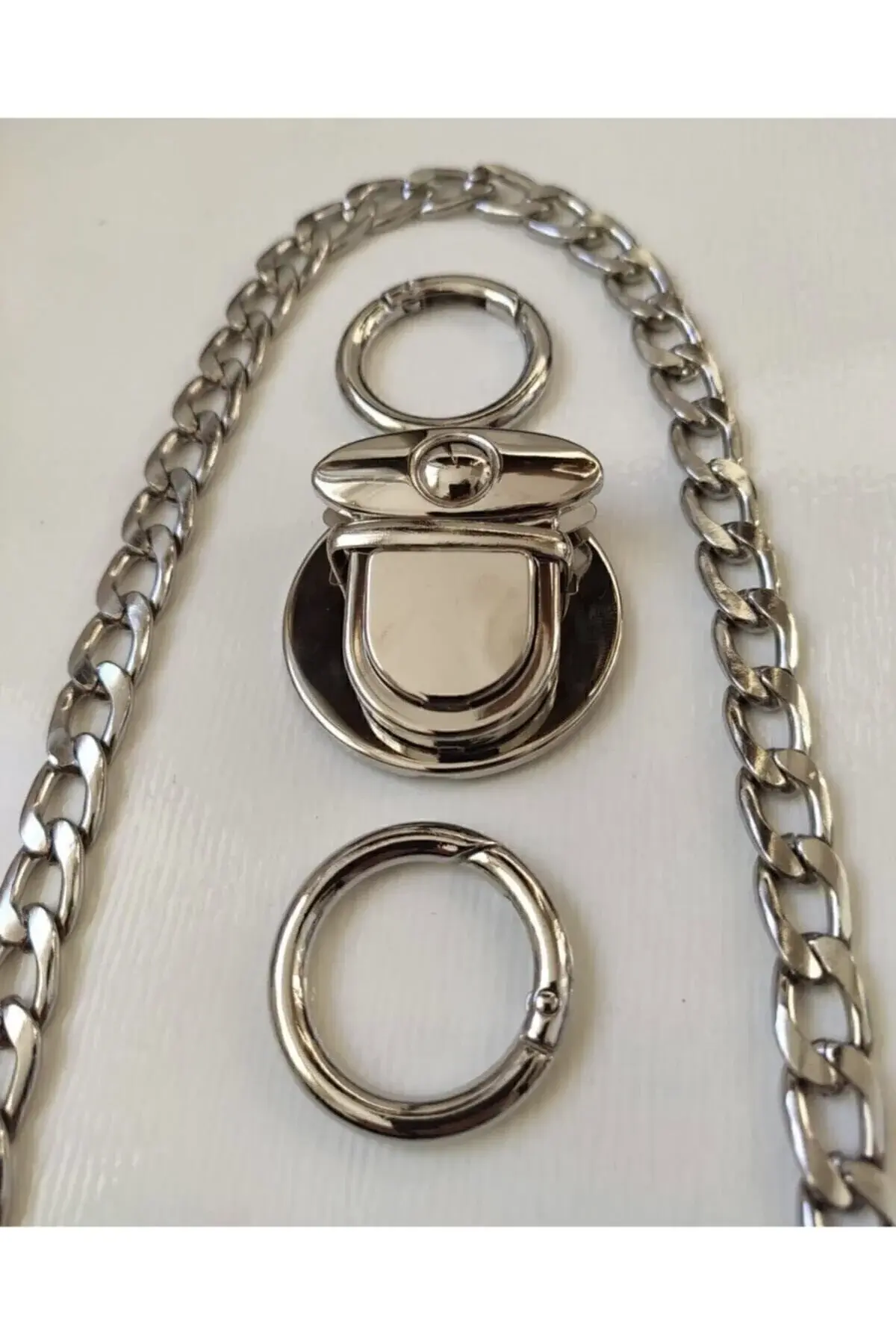 Örgü Çanta Aksesuar Zincir Seti