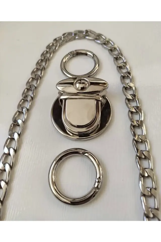 Örgü Çanta Aksesuar Zincir Seti