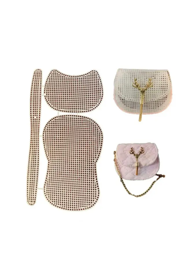 Kedi Model Çanta Kanvas