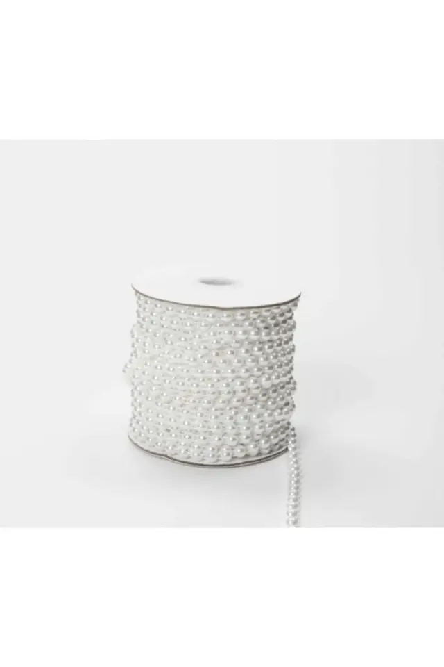 6mm Tek Sıra Yarım Inci 5metre