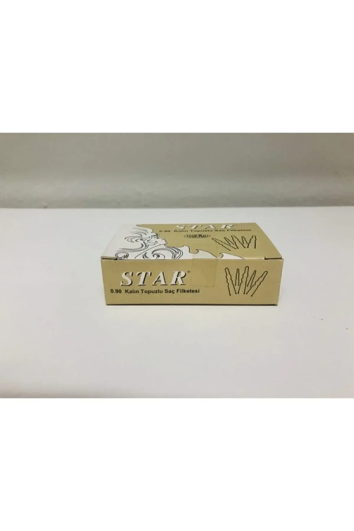 Siyah Saç Firketesi Topuzlu Kalın 0.90 150 Gr