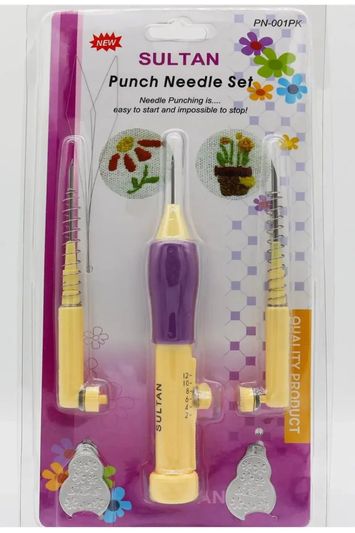 hellopuch&bags SULTAN Punch (PANÇ) Iğnesi Seti- punch iğnesi