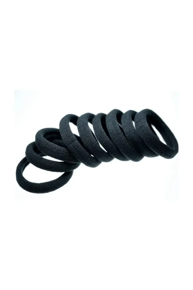 Saç Lastiği Siyah 30 Lu 122713