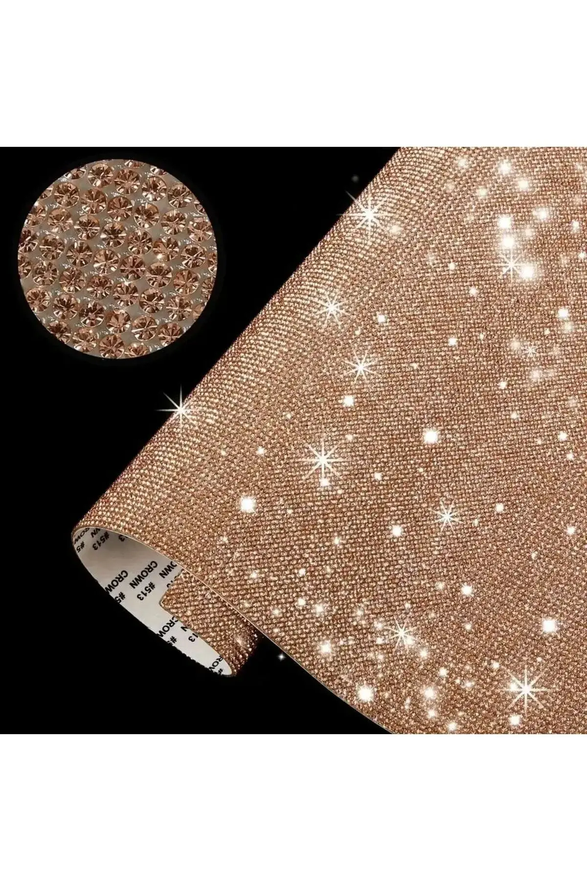 Kendinden Yapışkanlı Kristal Taşlı Tabaka (2MM) 40x24