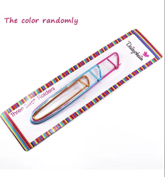 Örgü İlmek Ayracı 3 lü Yün Sonu Firketesi Yün Firkete - İlmek Tutucu