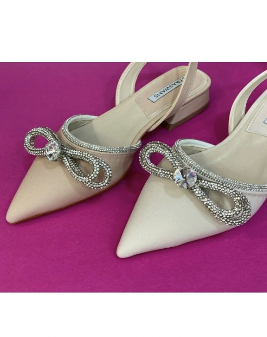 Fiyonk Kristal Toka Taşlı Ayakkabı Çanta Tokası Kıyafet Tasarım Aksesuarı ( 2 adet)