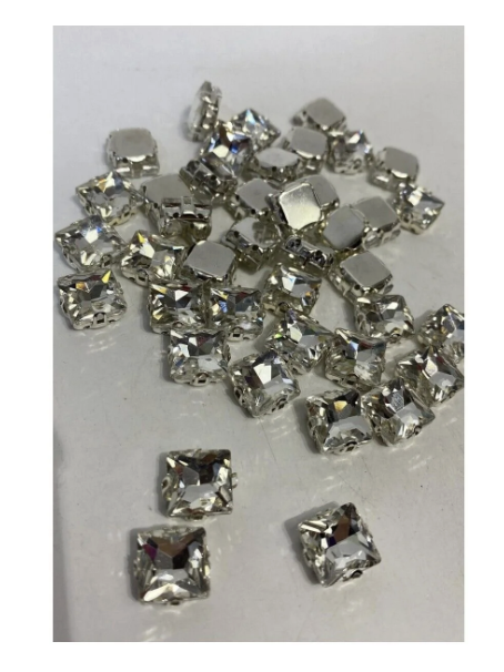 Kare Metal Kasalı Beyoğlu Taşı Dikme 12*12 (50 ADET)