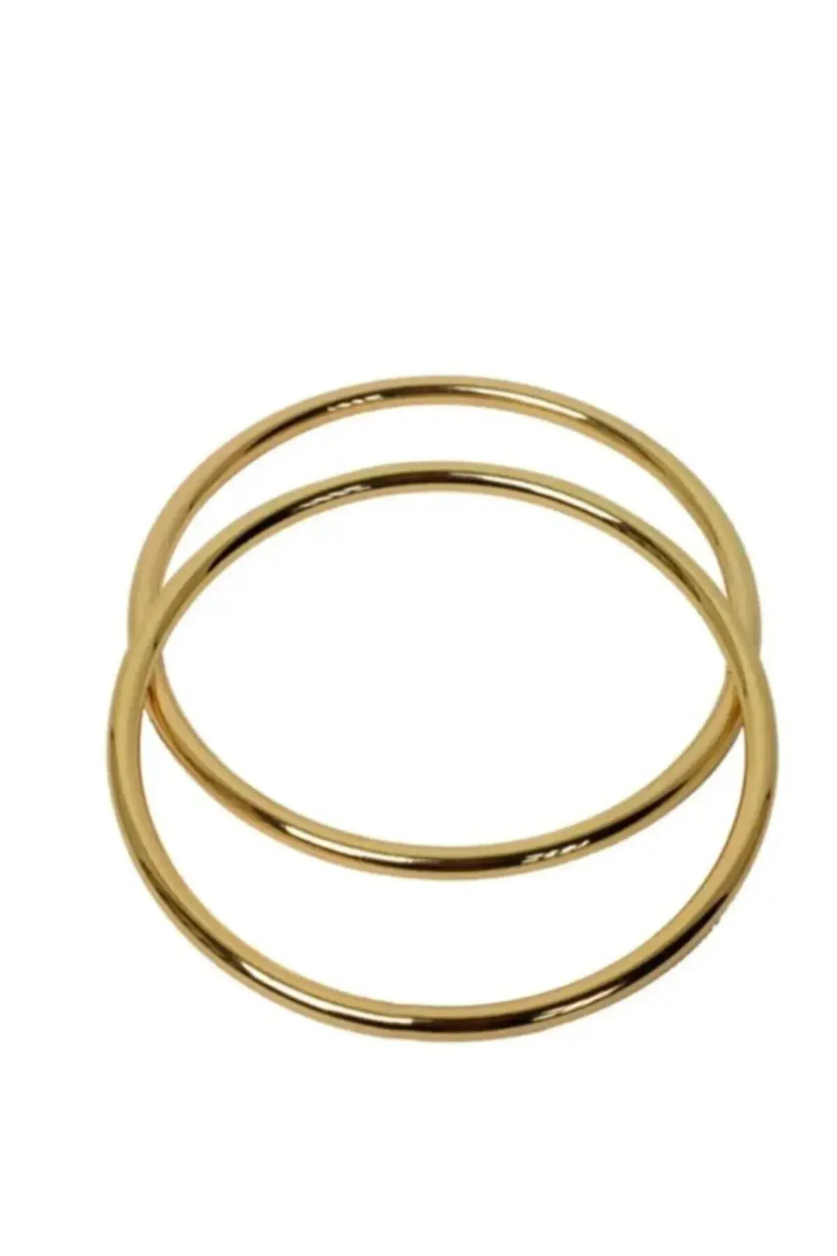 Metal Yuvarlak Halka Çanta Sapı - Dayanıklı ve Şık Çanta Aksesuarı 12cm(2 ADET)