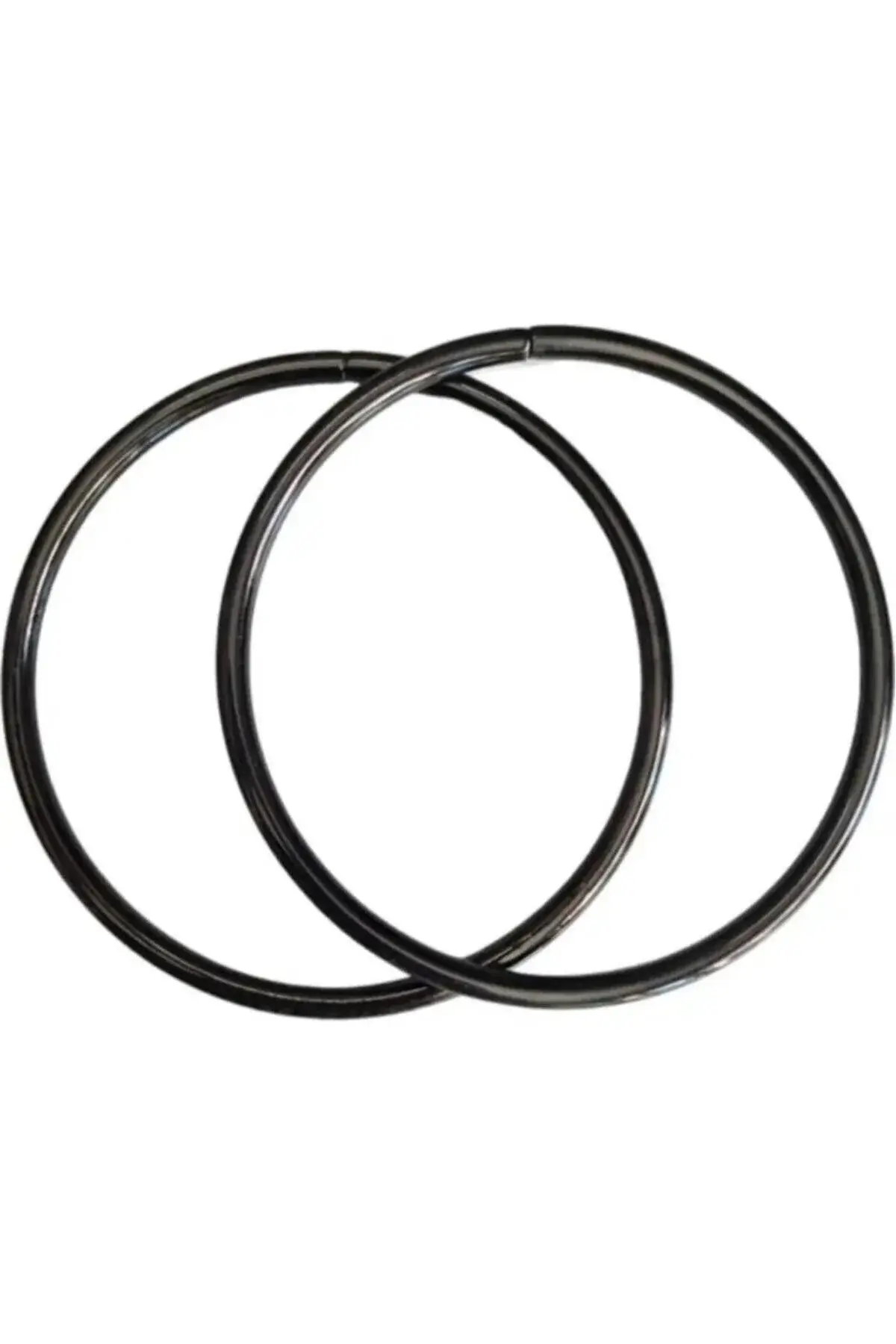 Metal Yuvarlak Halka Çanta Sapı - Dayanıklı ve Şık Çanta Aksesuarı 12cm(2 ADET)