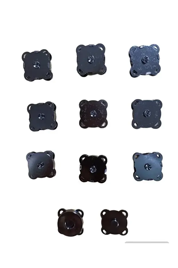 Mıknatıslı Çıtçıt Dikilebilir ( 10 Adet) – Çanta Aksesuarı