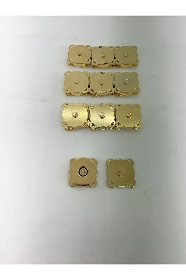 Mıknatıslı Çıtçıt Dikilebilir ( 10 Adet) – Çanta Aksesuarı