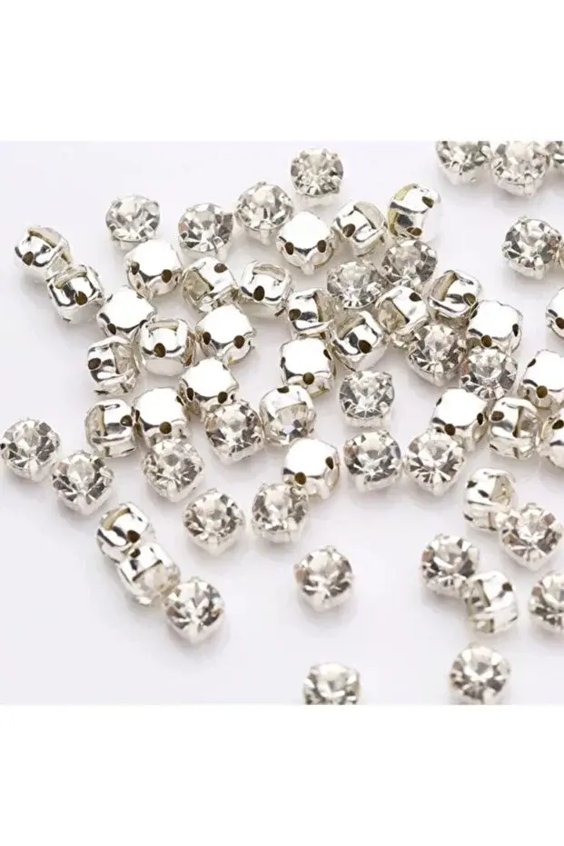 Gümüş Kasalı Dikme Beyoğlu Taşı Ss30 1 Paket = 720 Adet – Boncuk