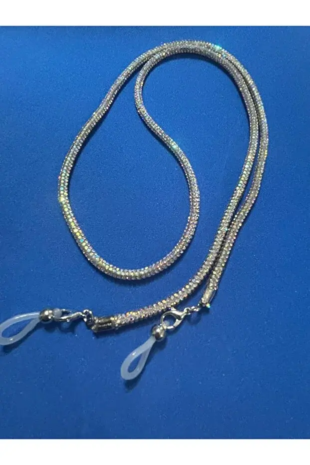Kristal Taşlı Gözlük Zinciri Gözlük İpi