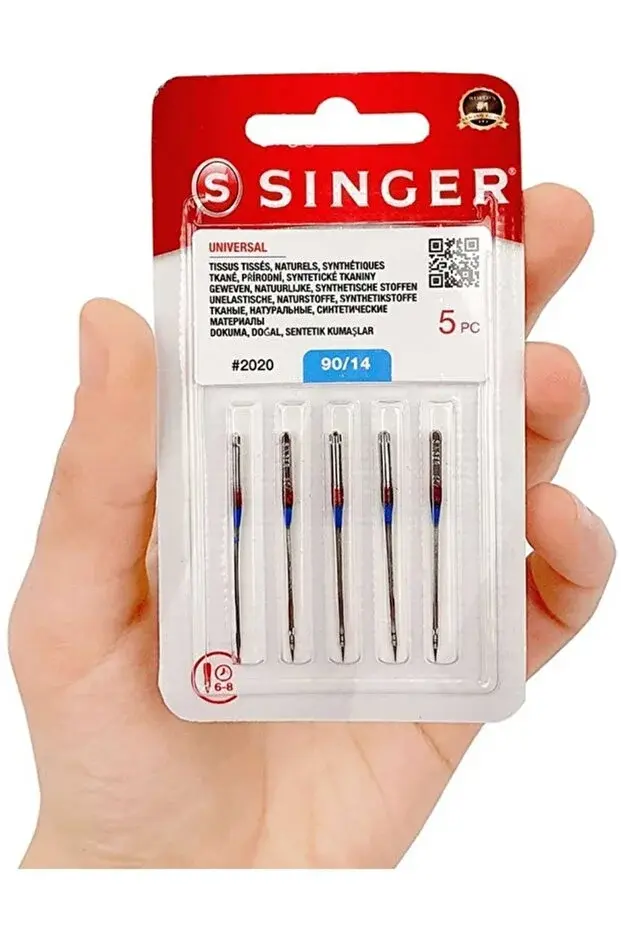 Singer Ev Tipi Dikiş Makinesi Iğnesi 14 Numara 2045-90/14