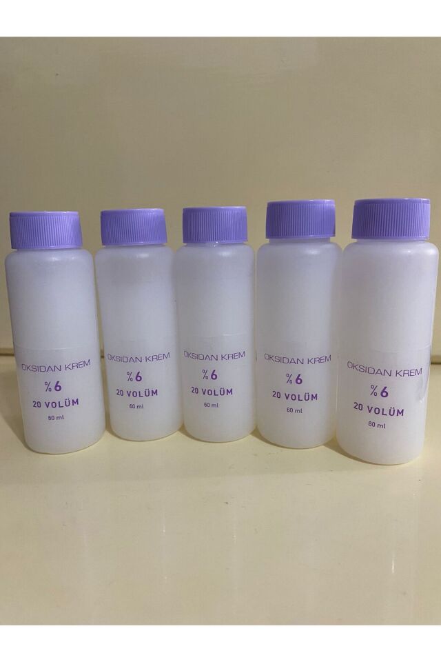 OKSİDAN 20 VOLUME %6 (60 ml.) 5'li