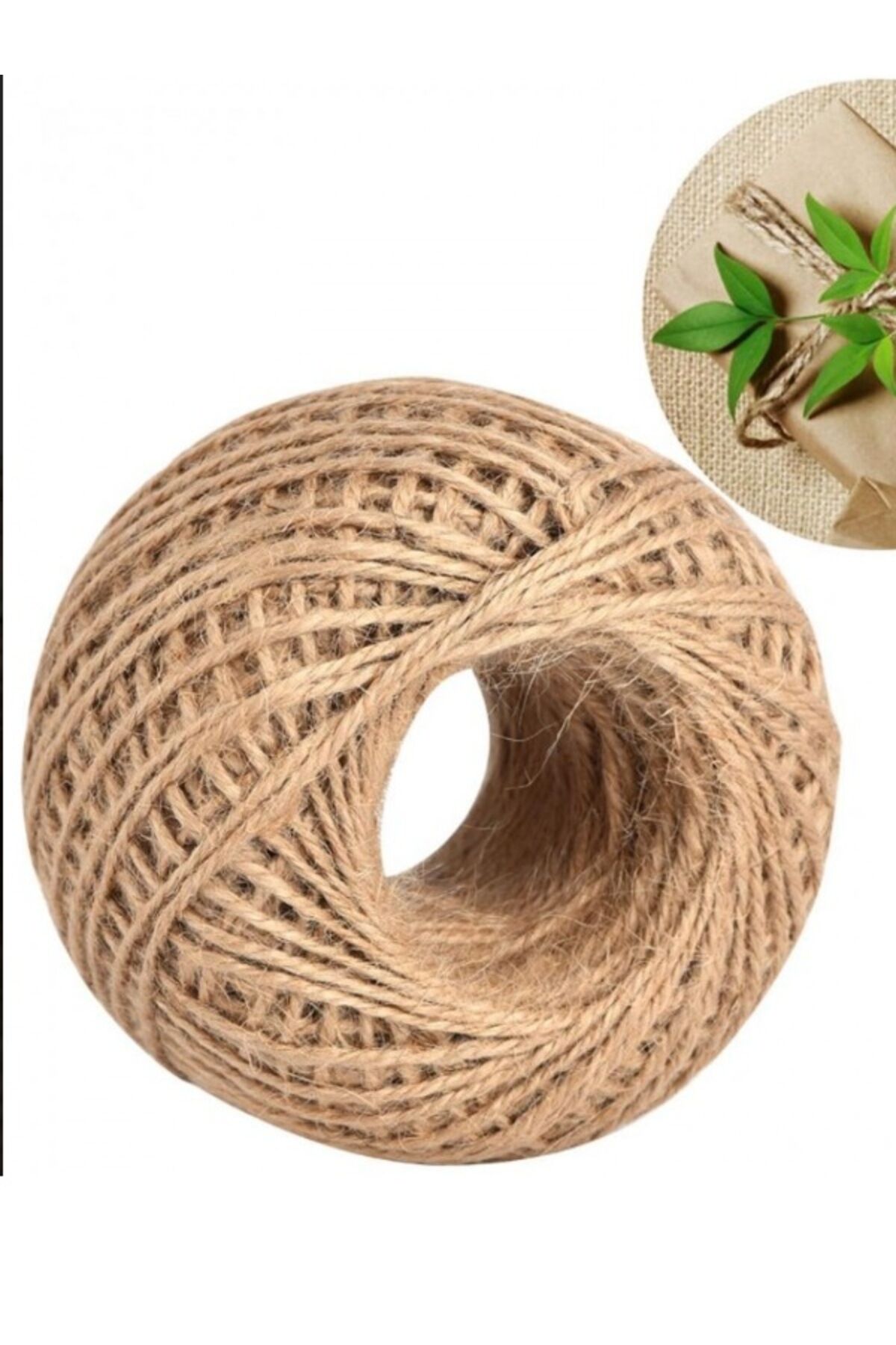 Hasır İpi, Çuval İpi, Kırnap İpi, Jüt İp 100 Gram, 100 Metre, 1 Adet – Diğer Parti Malzemeleri