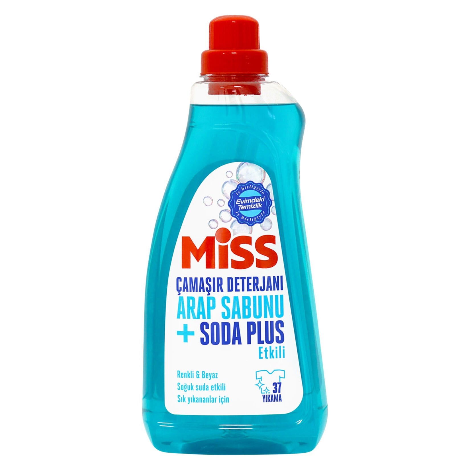 Miss SIVI ÇAMAŞIR DETERJANI ARAP SABUNU VE SODA ETKİLİ 1500 ML