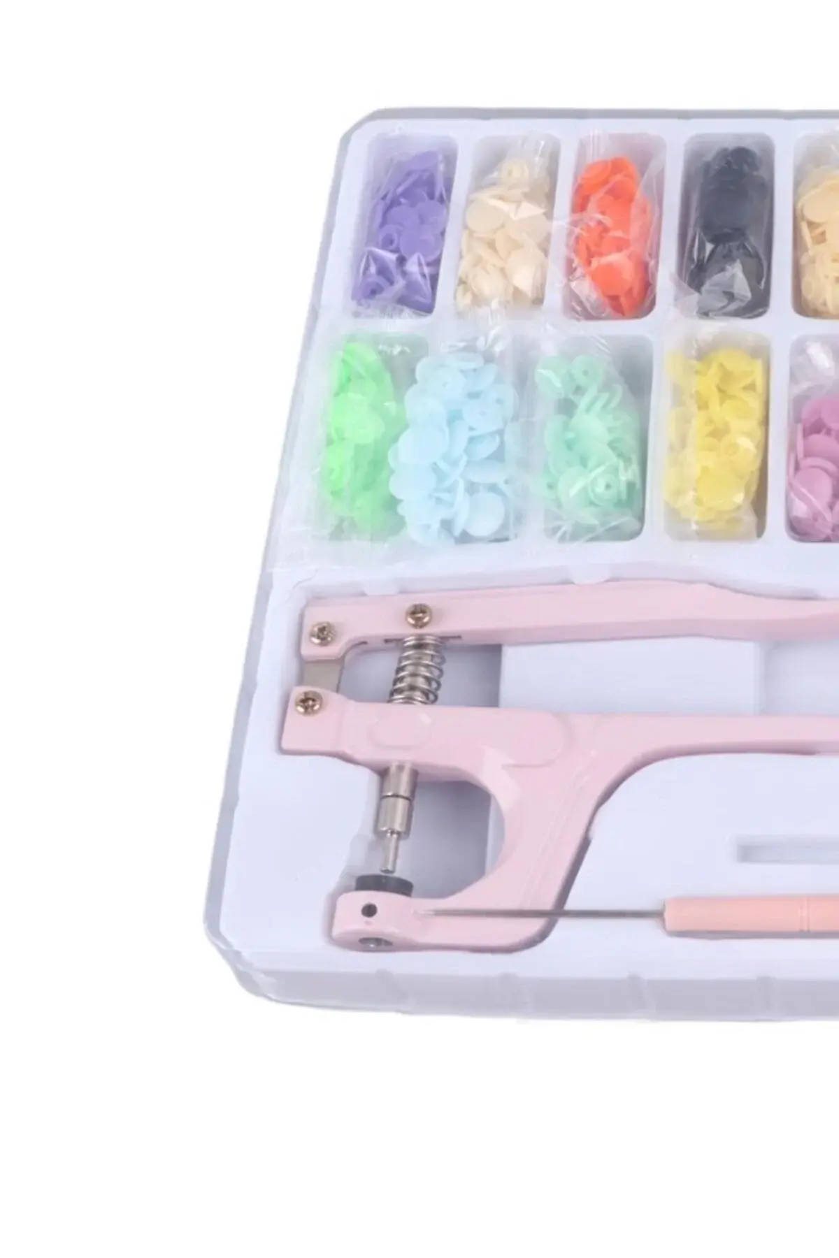 Çıtçıt Araç Seti Emek Tasarrufu Tırnak Ücretsiz Çıtçıtlı Pense Ayarlayıcı Aracı