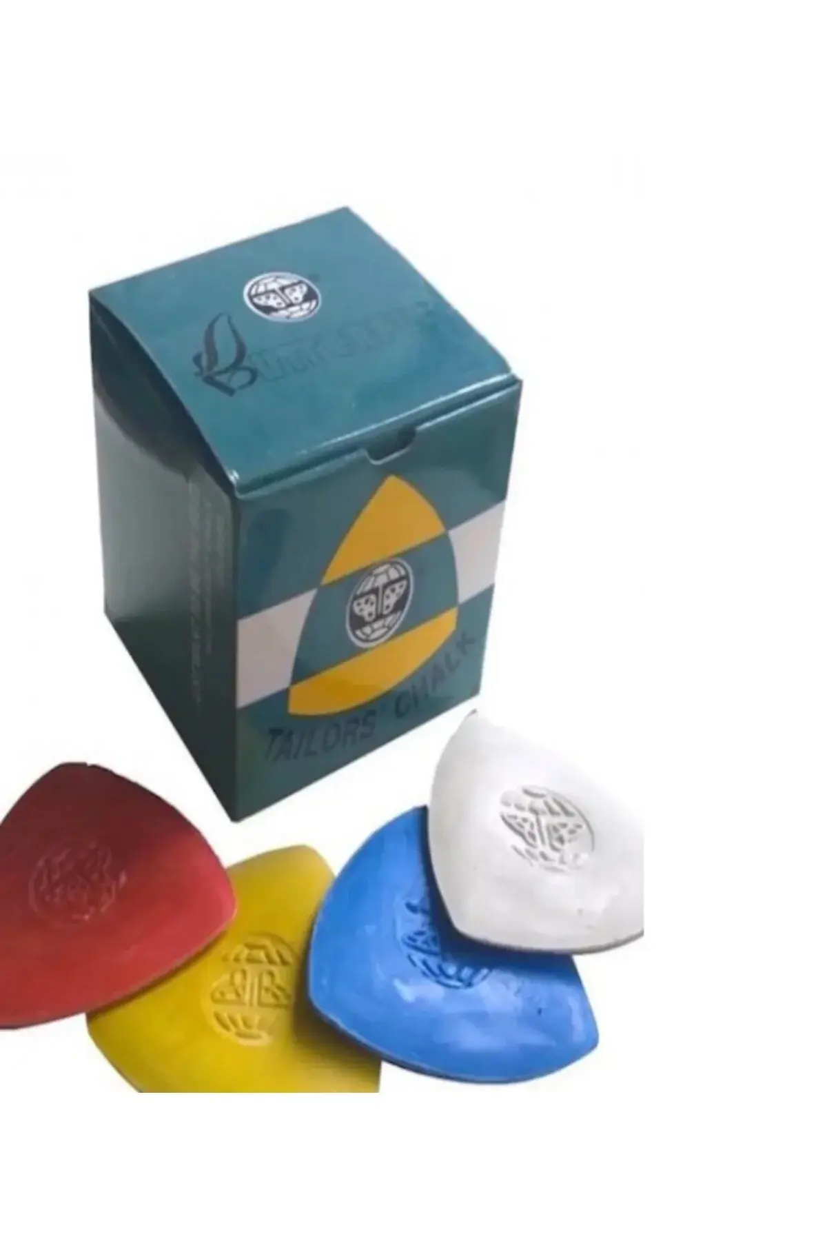 Buhar ile Uçan Çizgi Taşı Üçgen Renkli 10 Adet TERZİ ÇİZGİ TAŞI KARIŞIK RENKLİ