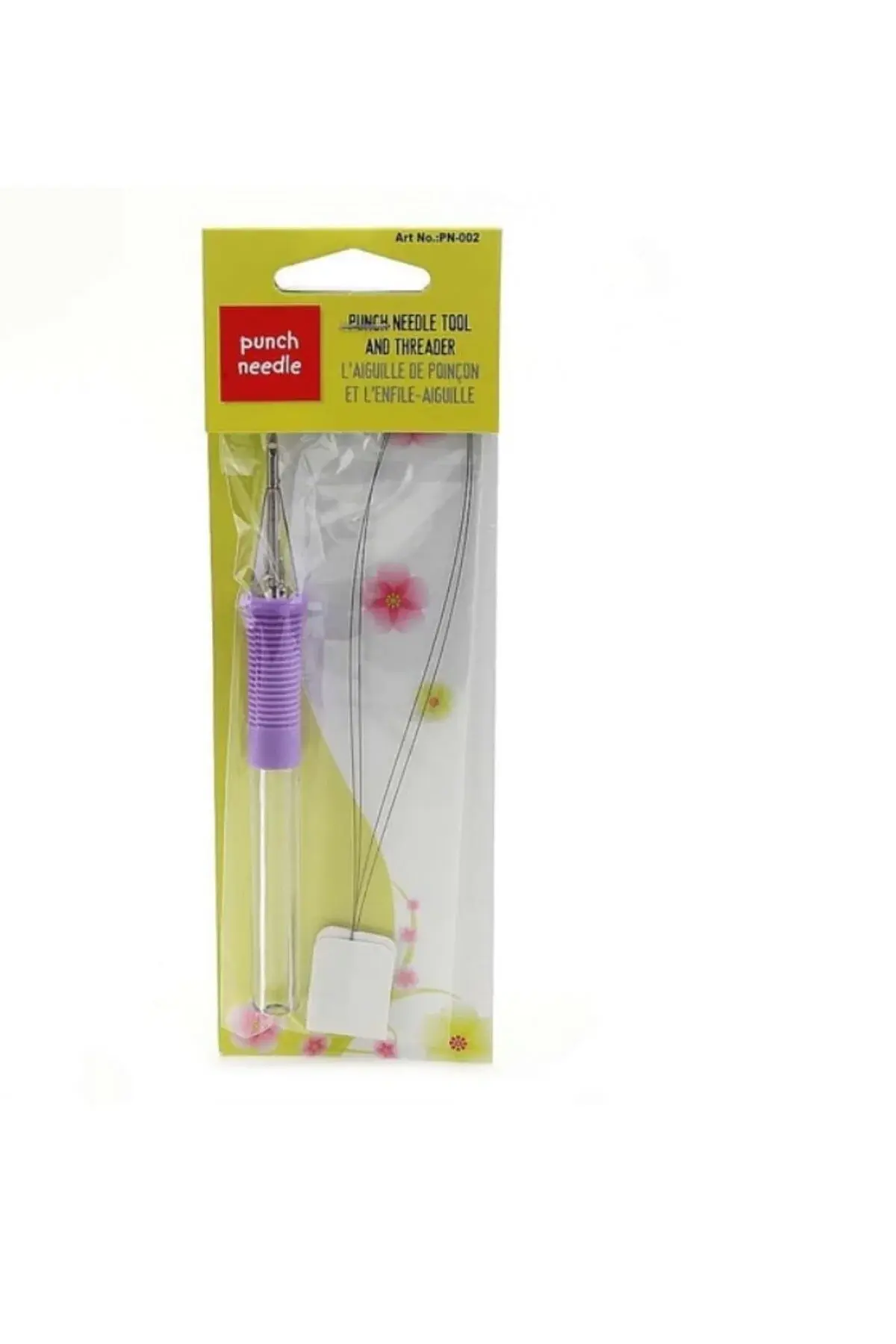 Punch İğnesi Tekli SKC Punch İğnesi seti - İplik geçirici ve Punch iğnesi