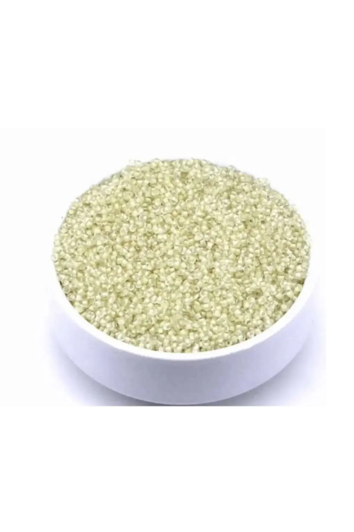 Küçük Boy Kum Boncuğu, 1.5 Mm, Takı Yapım Boncuğu, Şeffaf Renk Parlak 50 gram