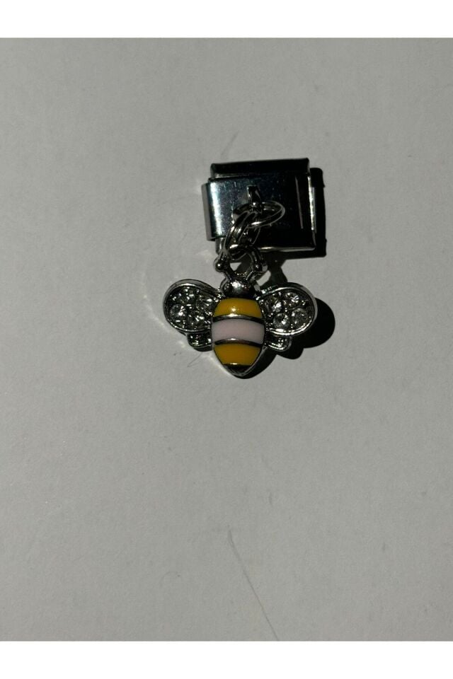 Paslanmaz Çelik Sallantılı Arı İtalyan Charm