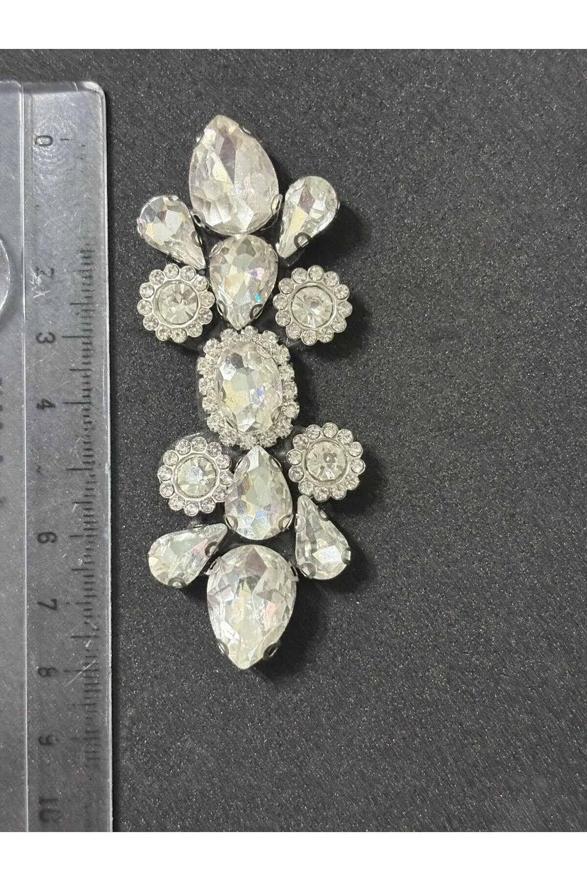 Ütüyle Yapışan Parlak Taşlı Aplik Kristal Taşlı Ayakkabı, Çanta Ve Kıyafet Aksesuarı