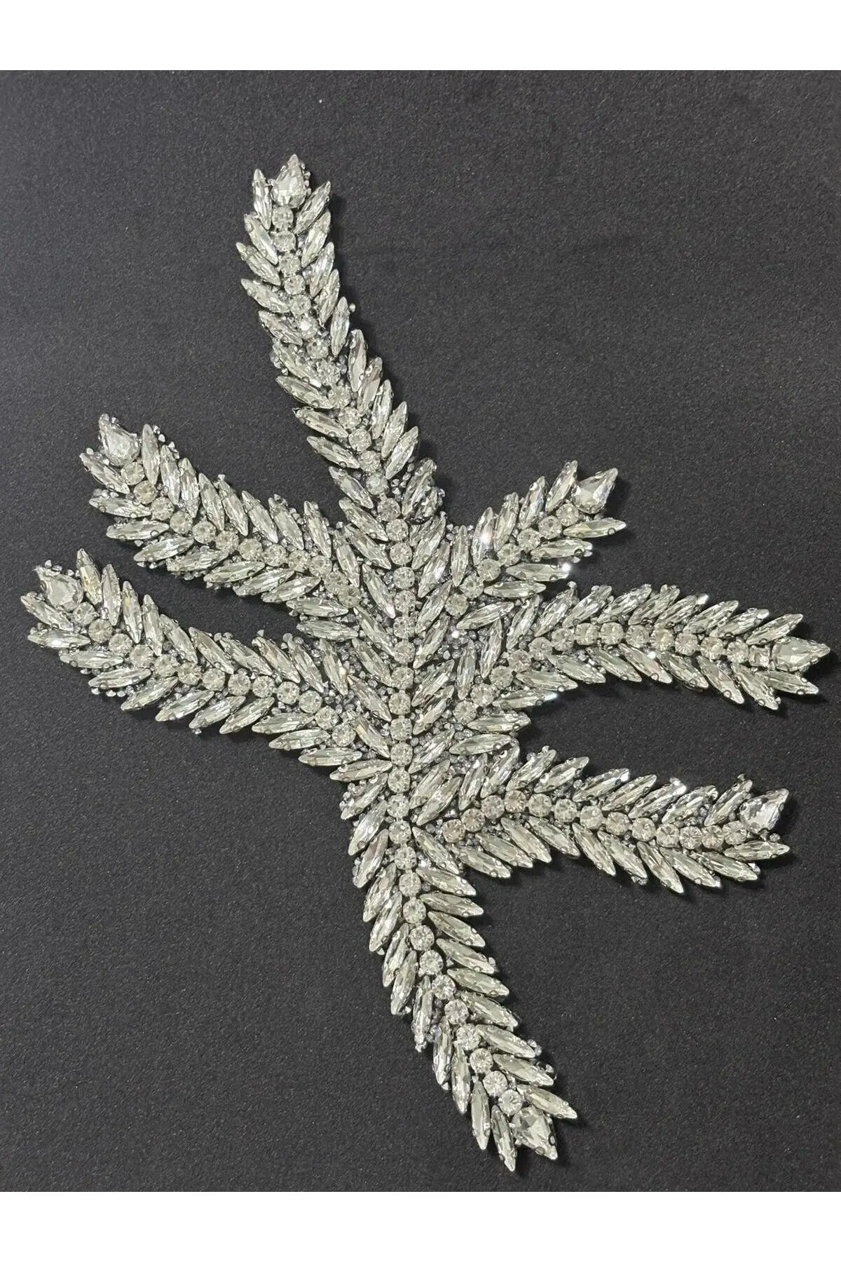 Ütüyle Yapışan Parlak Taşlı Aplik Kristal Taşlı Ayakkabı, Çanta Ve Kıyafet Aksesuarı