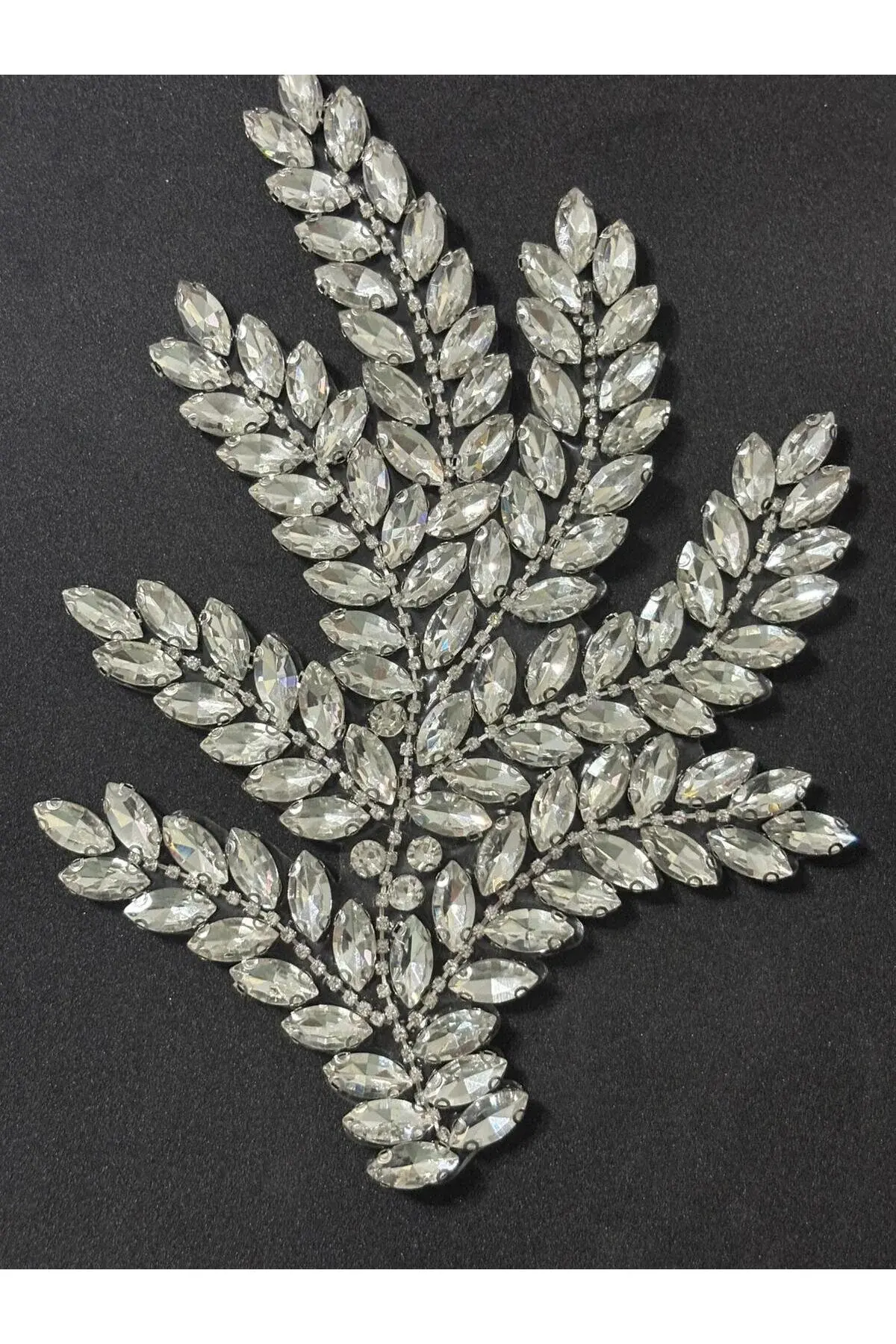 Ütüyle Yapışan Parlak Taşlı Aplik Kristal Taşlı Ayakkabı, Çanta Ve Kıyafet Aksesuarı