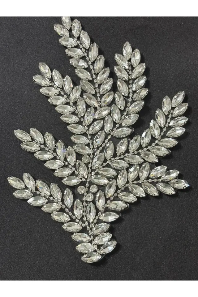 Ütüyle Yapışan Parlak Taşlı Aplik Kristal Taşlı Ayakkabı, Çanta Ve Kıyafet Aksesuarı